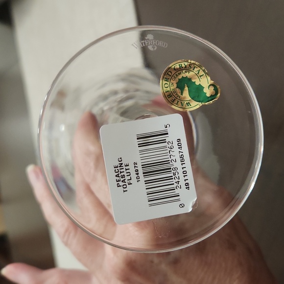 4 WATERFORD CRYSTAL Champagne flutes in excellent, unused condition! - Picture 9 of 11